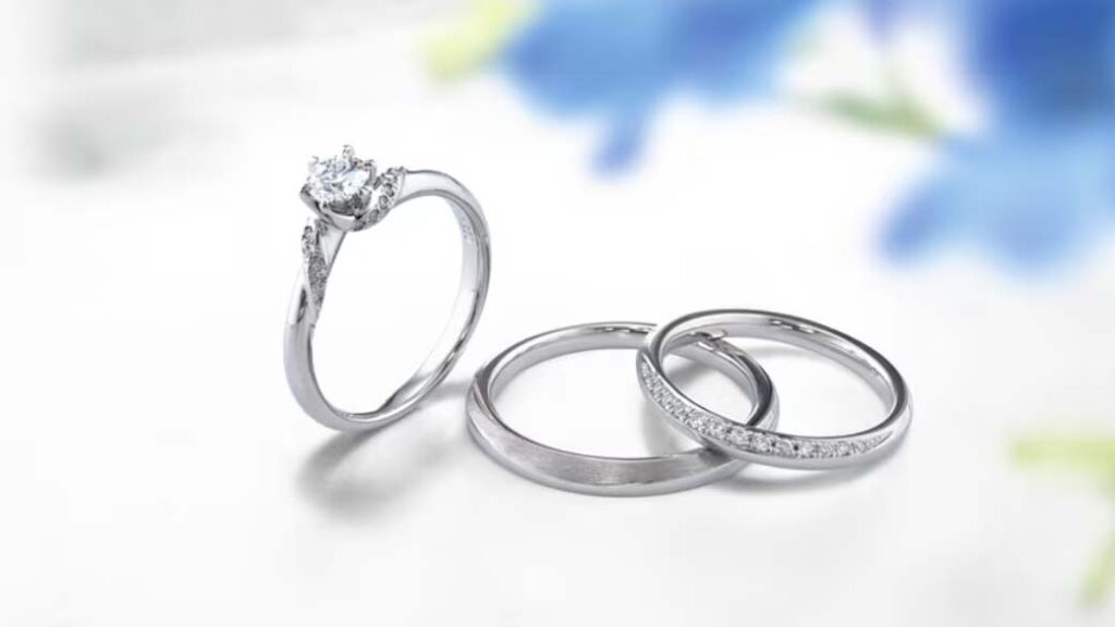 銀座ダイヤモンドシライシの結婚指輪、婚約指輪